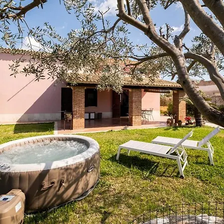 {villa Jacuzzi Privata}sul Mare Di Fontane Bianche